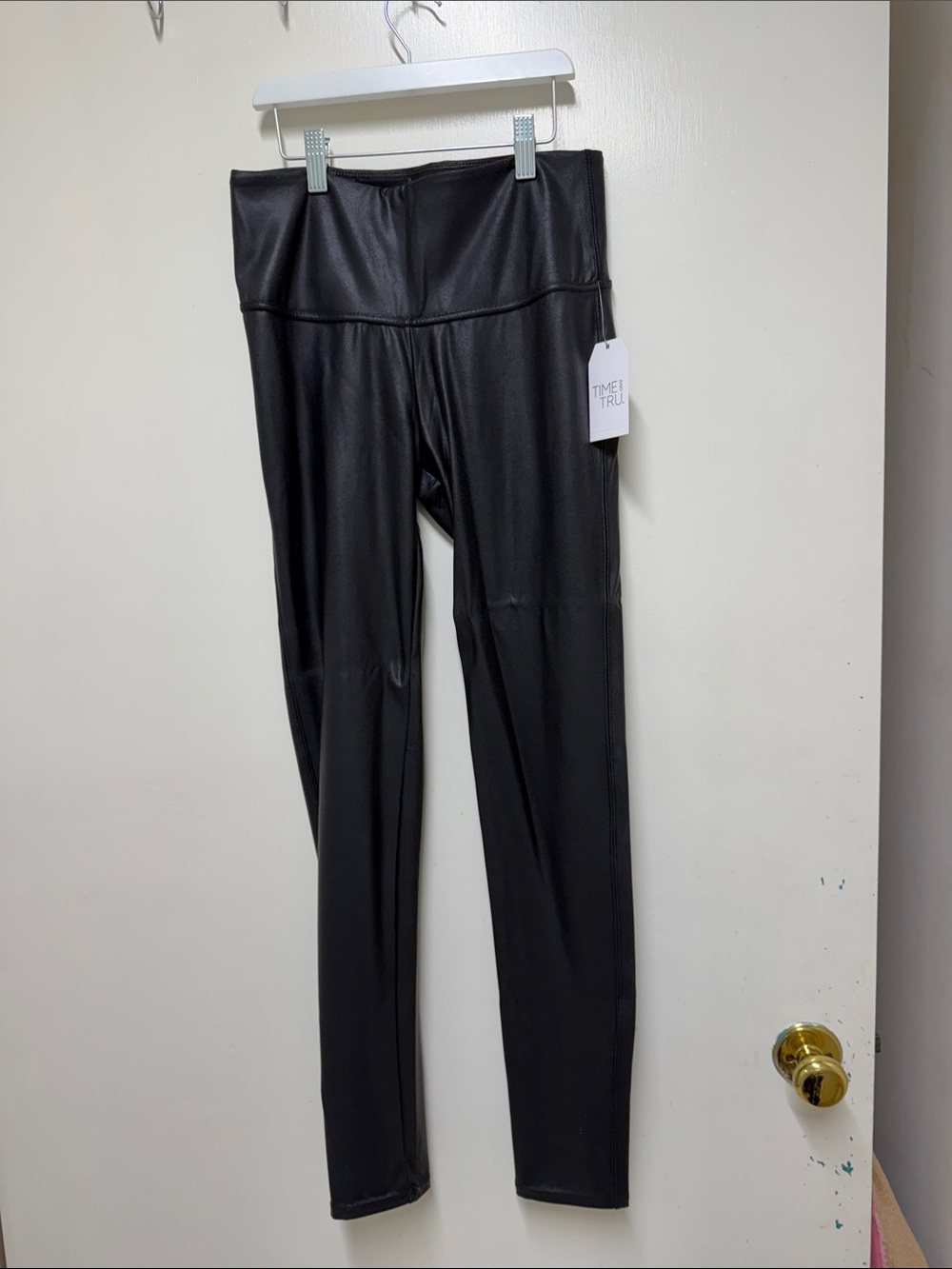 Time and Tru Black High-Rise Skinny Leggings